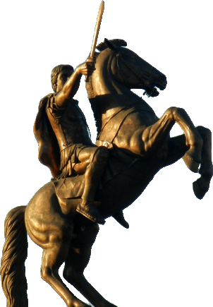Macedonia Statue